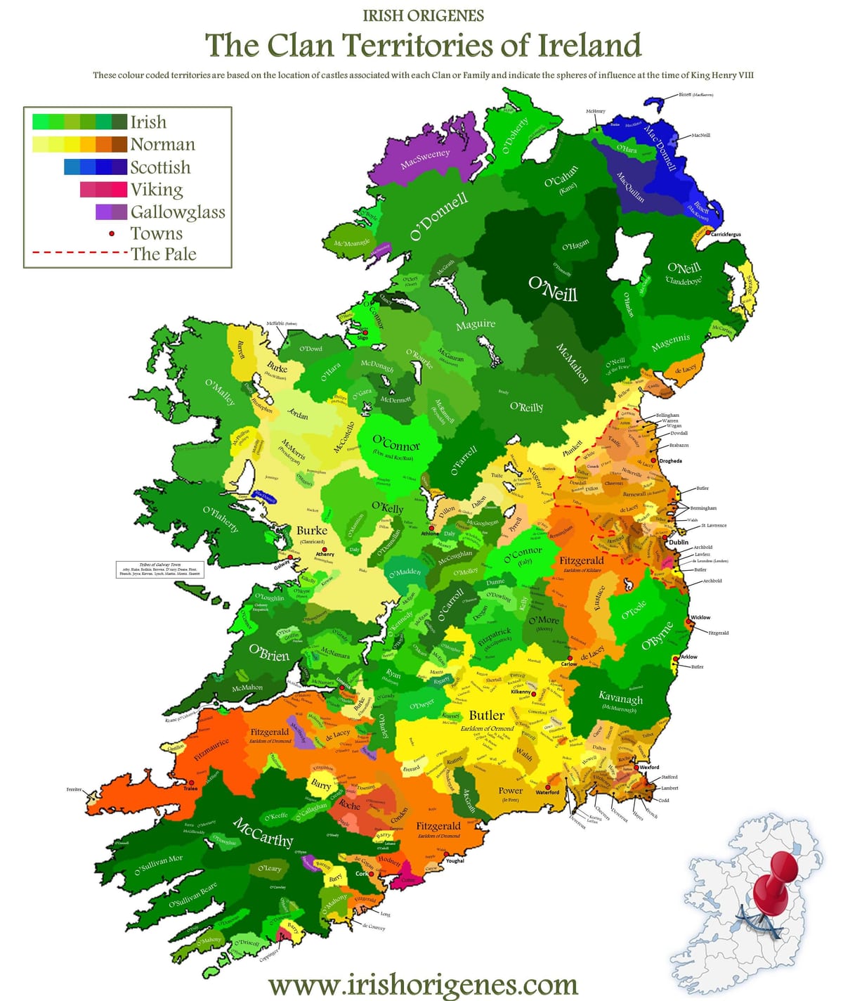 peta clan peta ireland