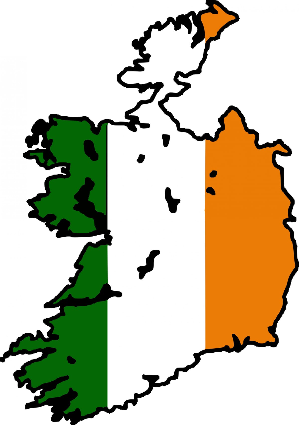 peta ireland bendera