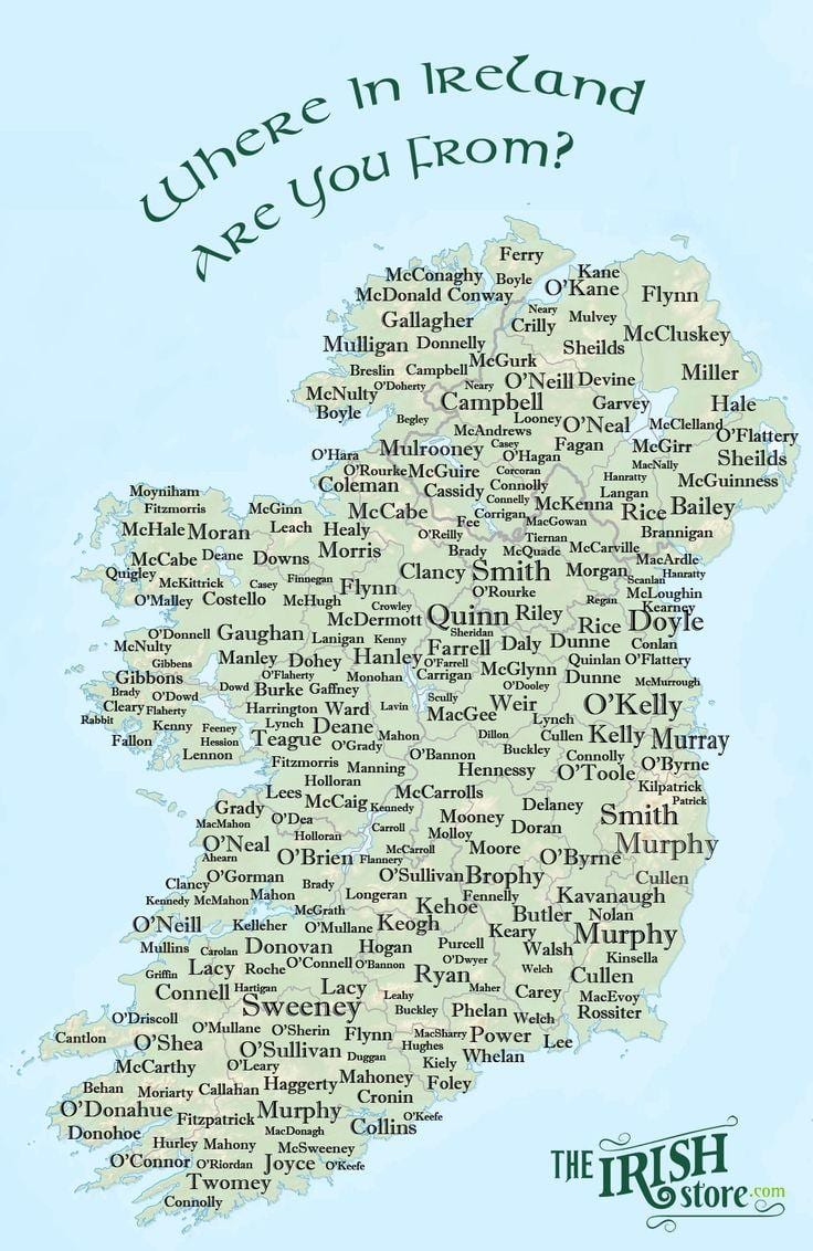 ireland nama peta