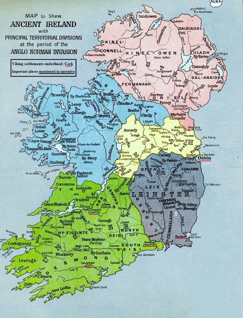 peta megalitik ireland