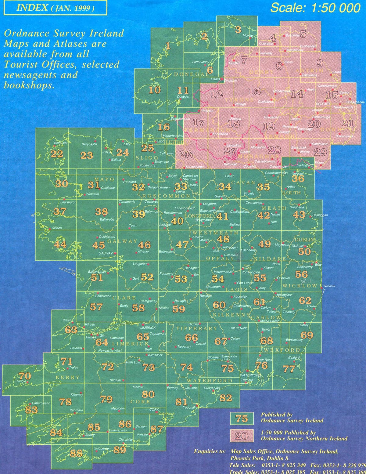 osi ireland peta penonton