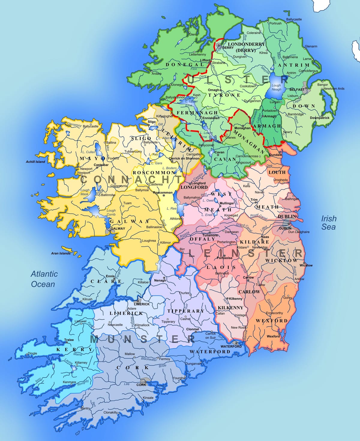 ireland peta tarikan pelancong