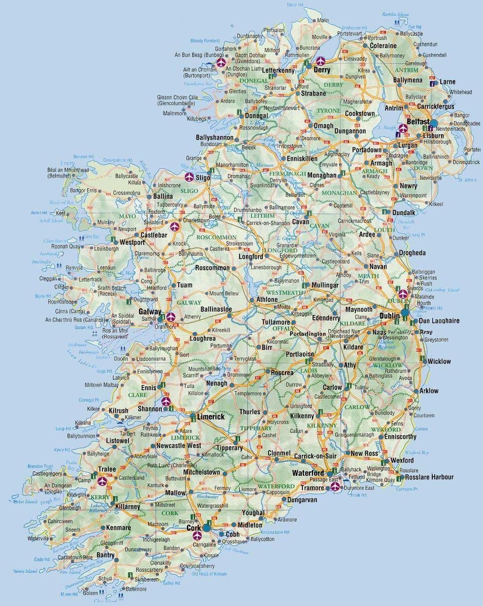 peta - peta ireland buku