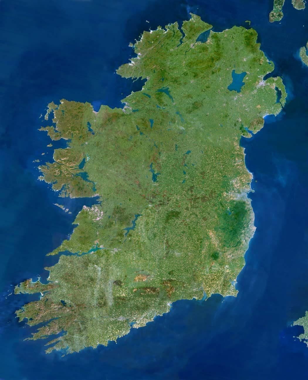peta - peta satelit ireland