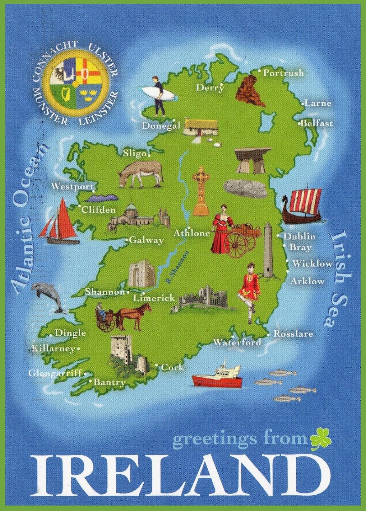peta ireland tarikan