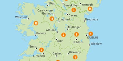 Peta terbaik barat ireland 
