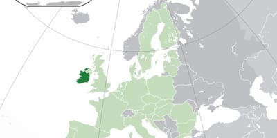 Ireland peta di peta dunia