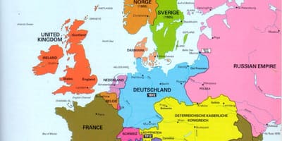 Peta ireland dan eropah