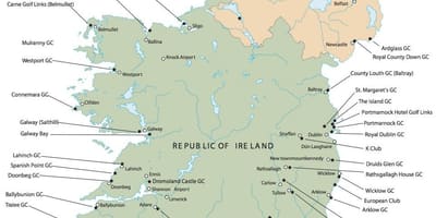 Peta terbaik ireland