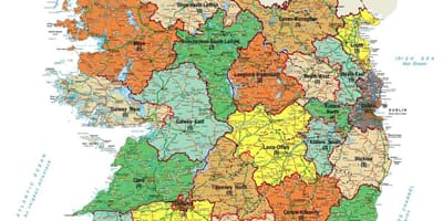 Peta ordnance survey ireland peta penonton