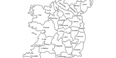 Cetak peta ireland