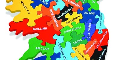 Peta - peta ireland seperti virus