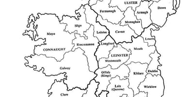 Lakaran peta ireland